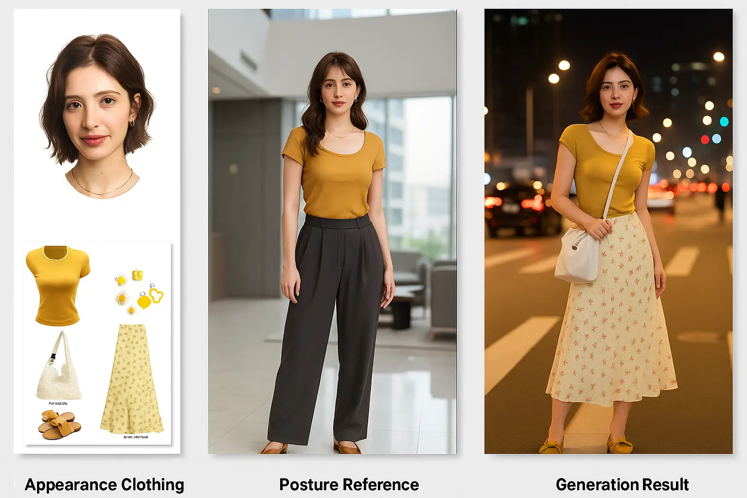 Qianwen versatile show v2 pose control OOTD perfect alternative Banana