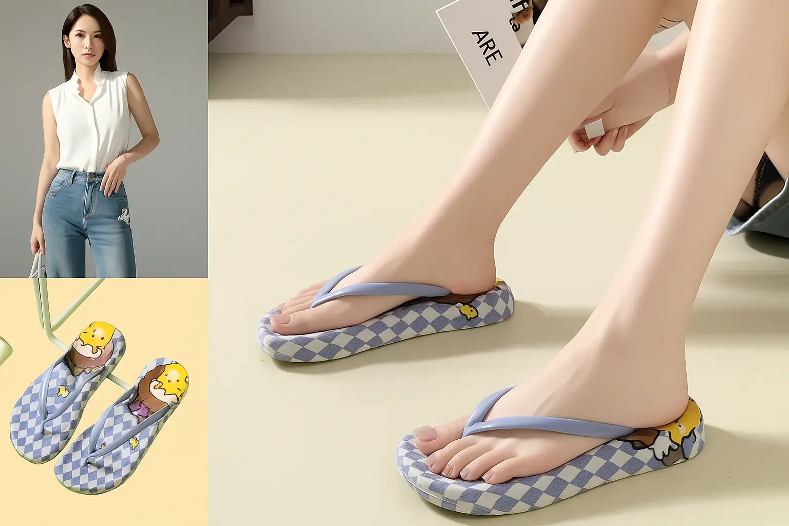 Qianwen Shoe Model Master adapts to e-commerce, surpassing Banana in performance.