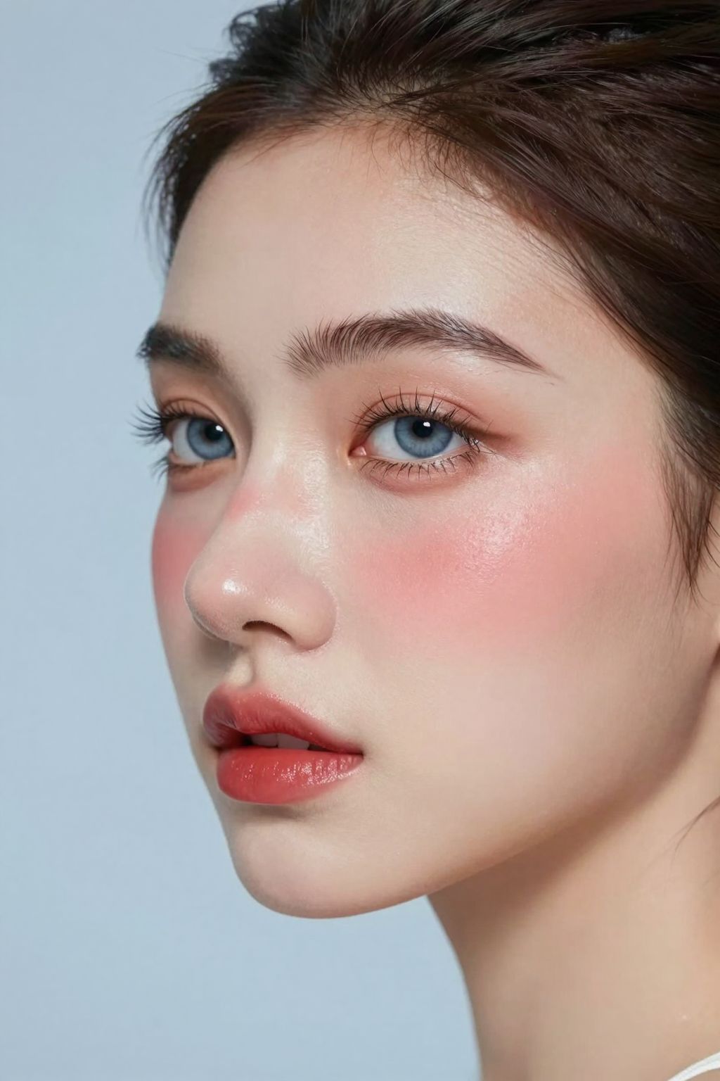 Magazine Realistic Portrait Texture