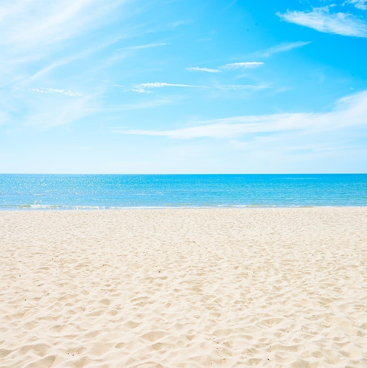 luxury tropical beach