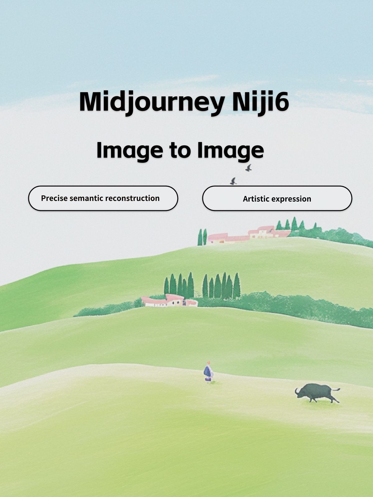 Midjourney Image to Image Niji6