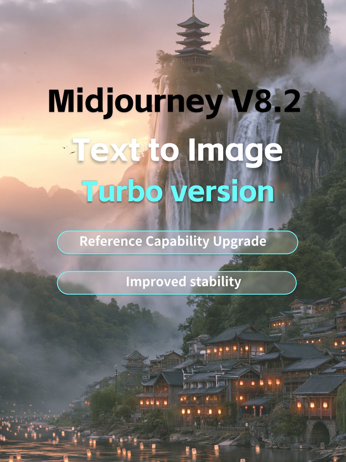 Midjourney Text to Image V8.2 Turbo