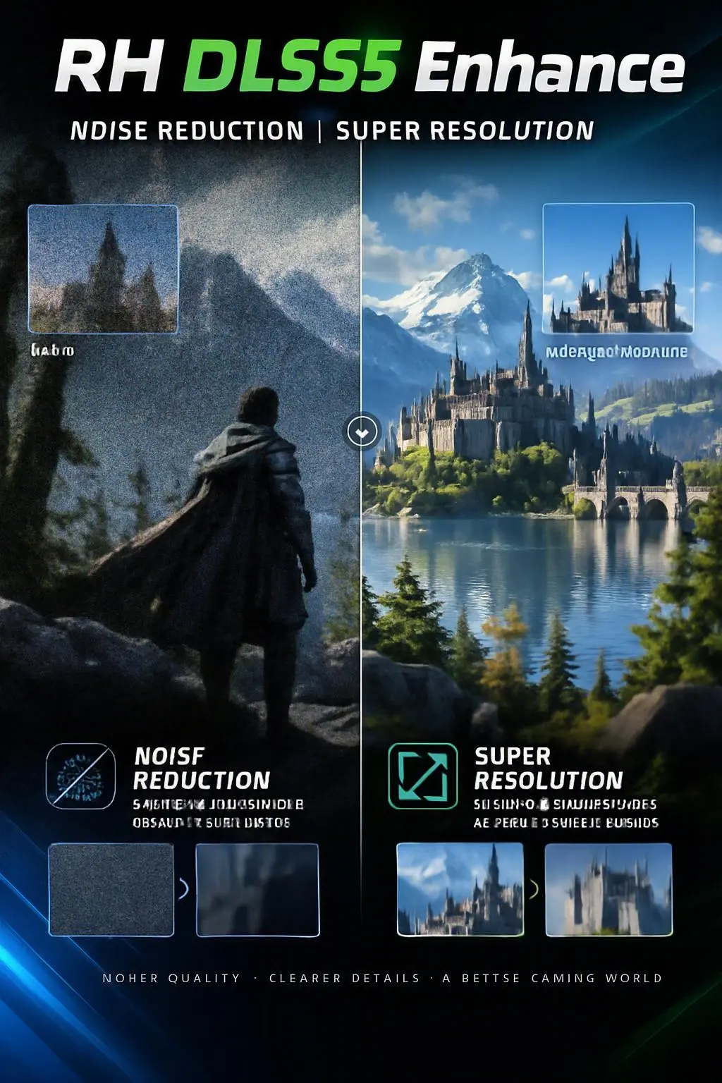 RH DLSS5 Enhance (Denoising / Super Resolution Enhance)