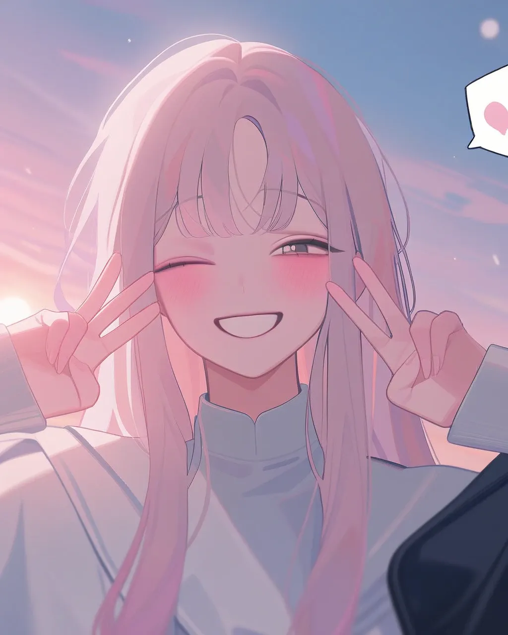 SDXL cold anime style