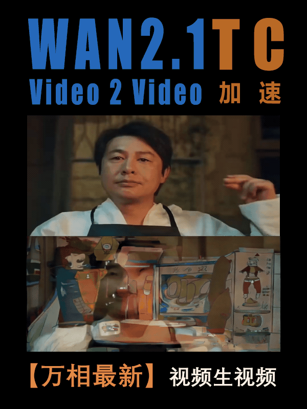 Video generation | Wanxiang 2.1 (TC acceleration switch)