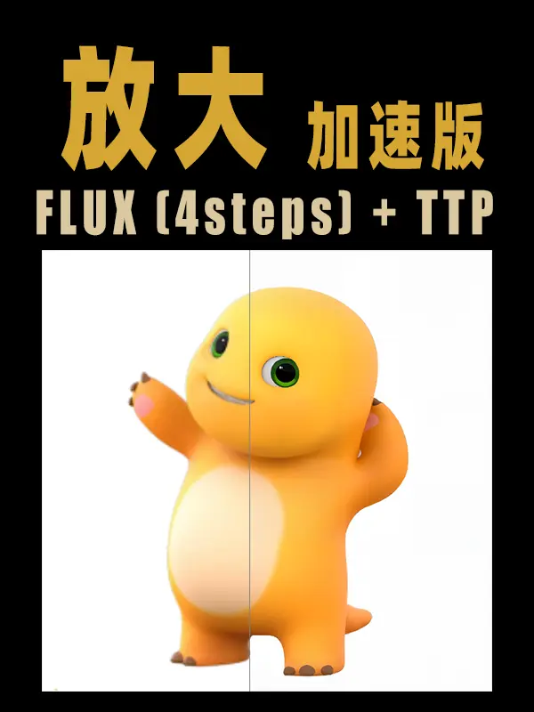 Zoom in | FLUX TTP (Accelerated Version)