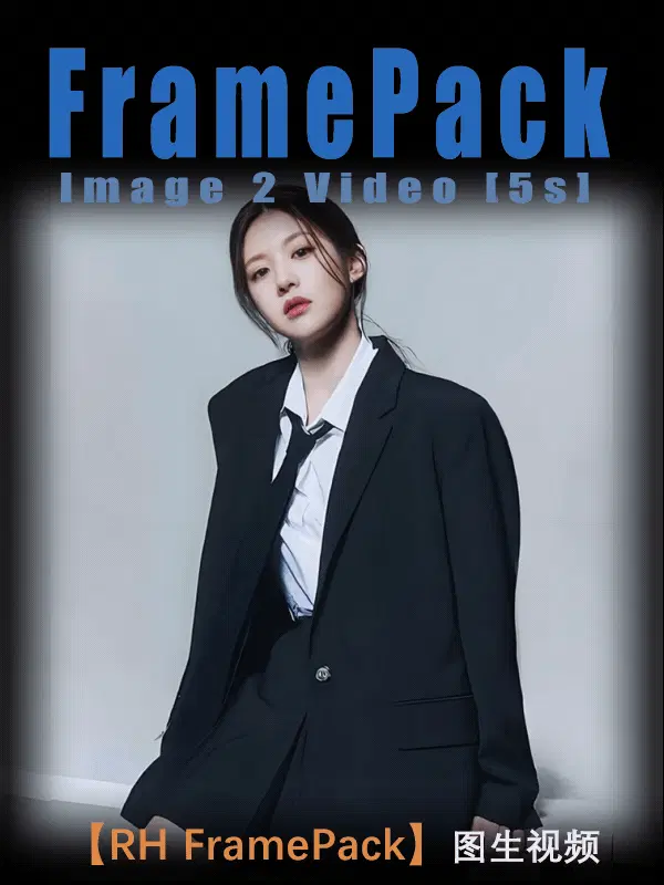 FramePack (supports up to 60s) | Video from Images