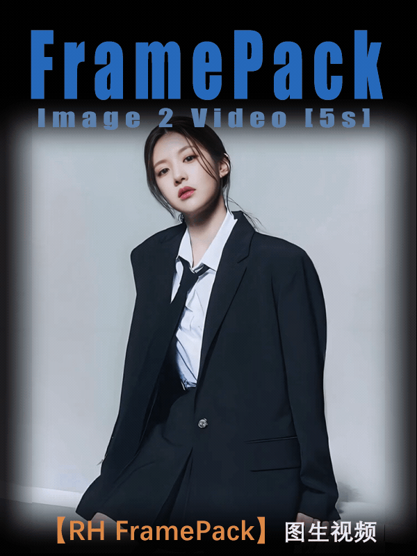 Image-to-Video | FramePack (supports up to 60s)