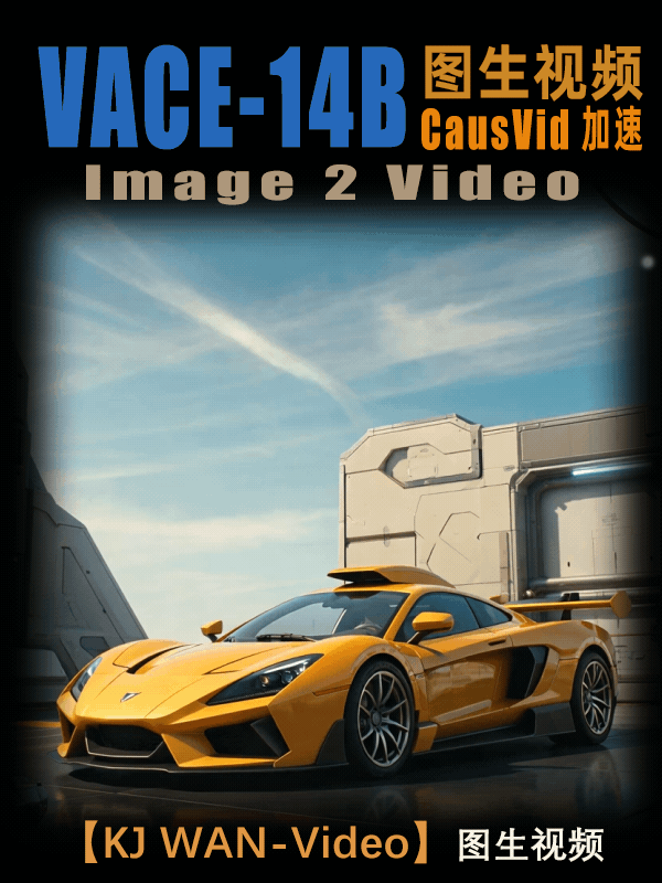 Image-to-Video | VACE 14B (CausVid Accelerated)