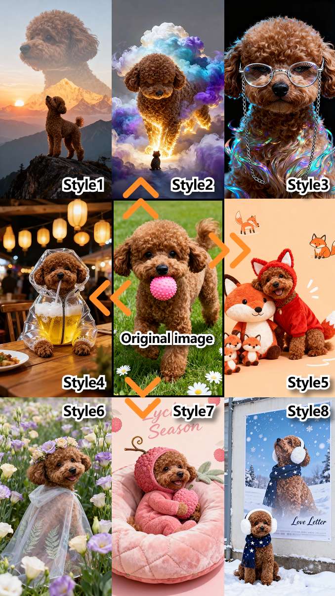 Pet photo collection