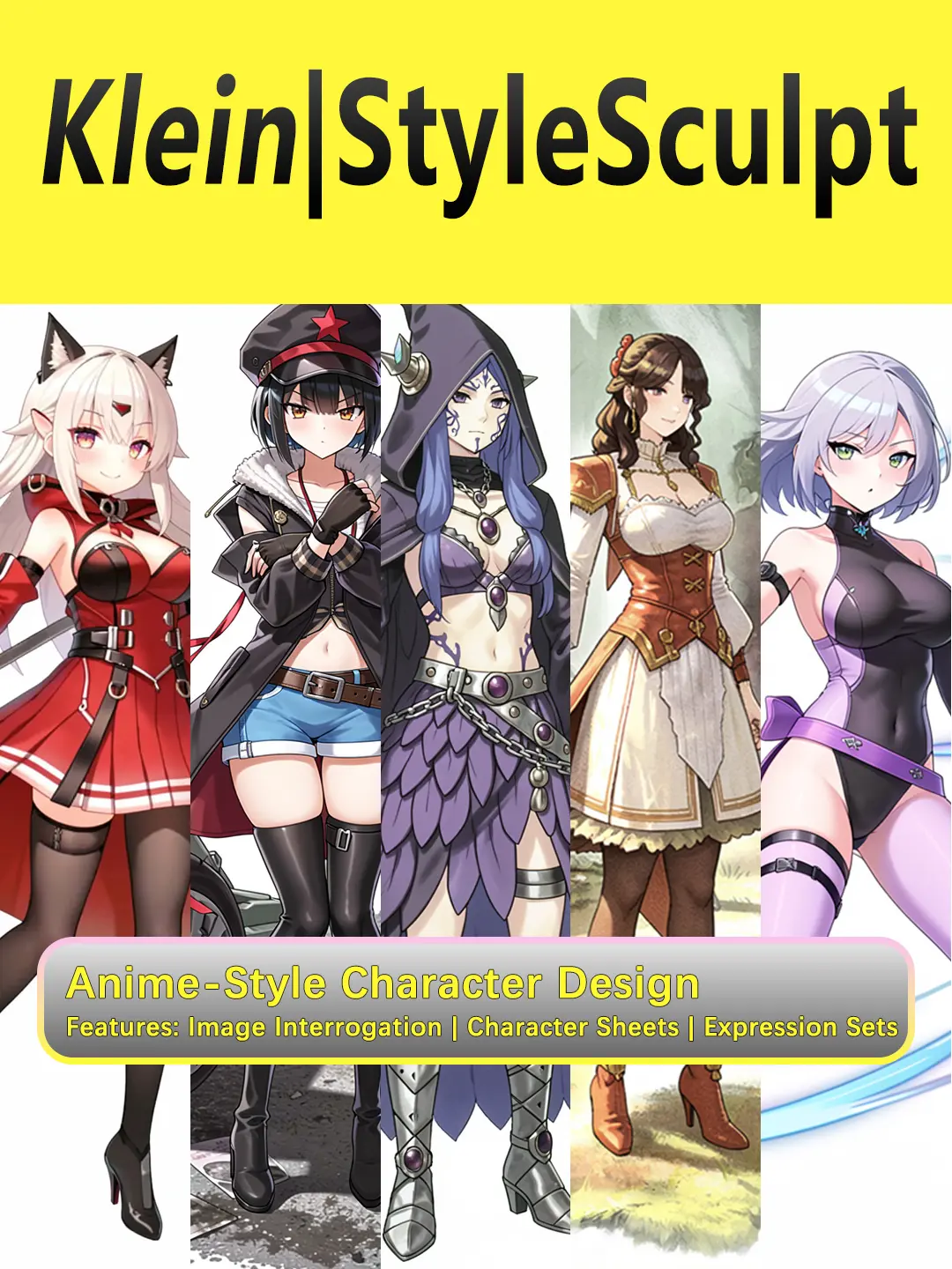 StyleSculpt_Character Design (Game Character Design, Animation Setting Book)