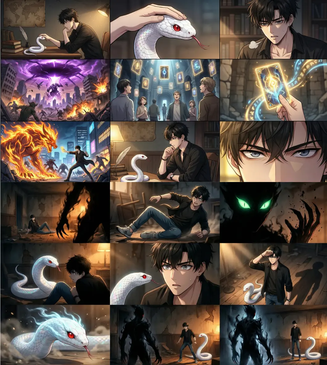 AI storyboard drawing