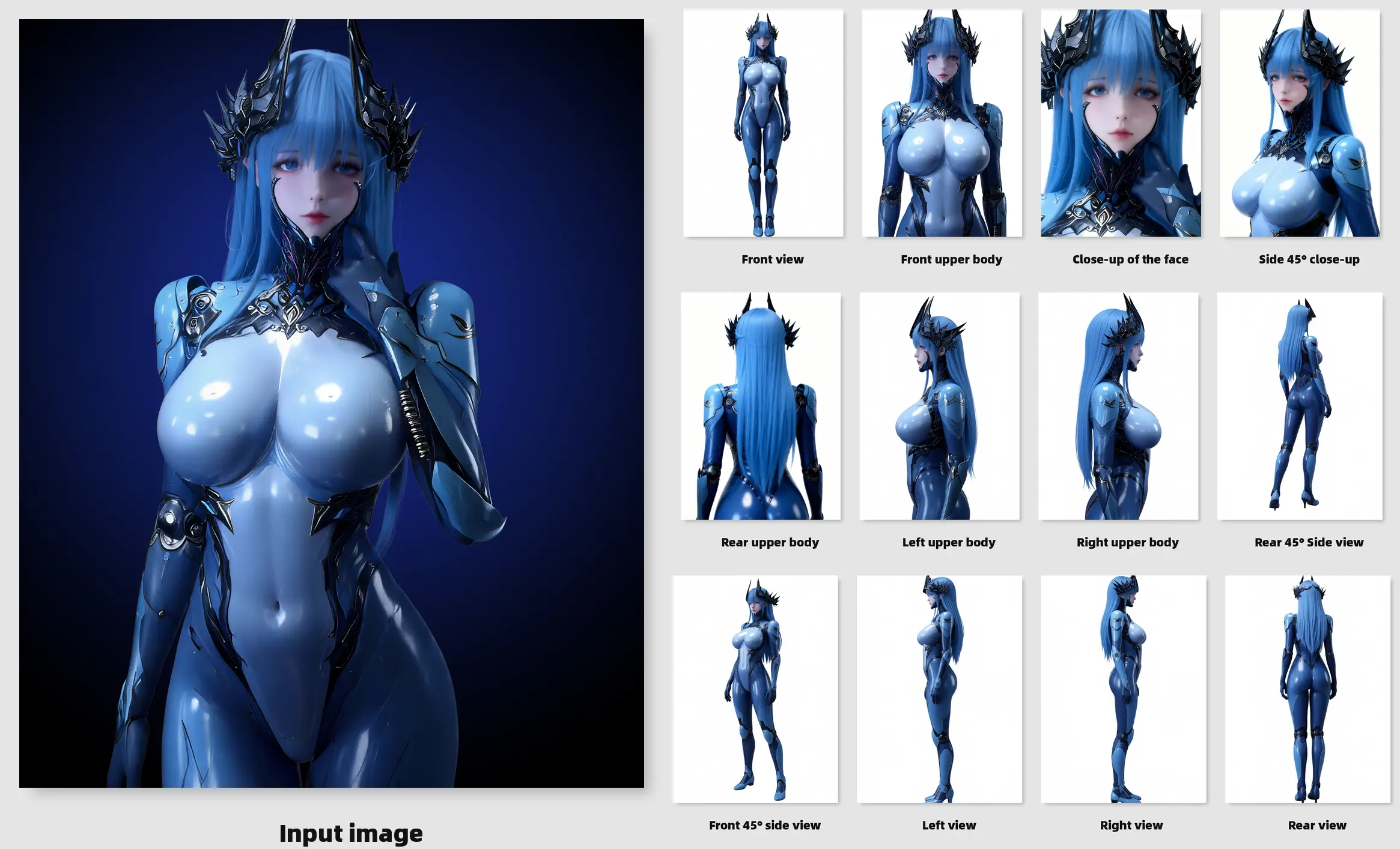 One-click multi-view workflow for characters Qwen_image_edit_2511