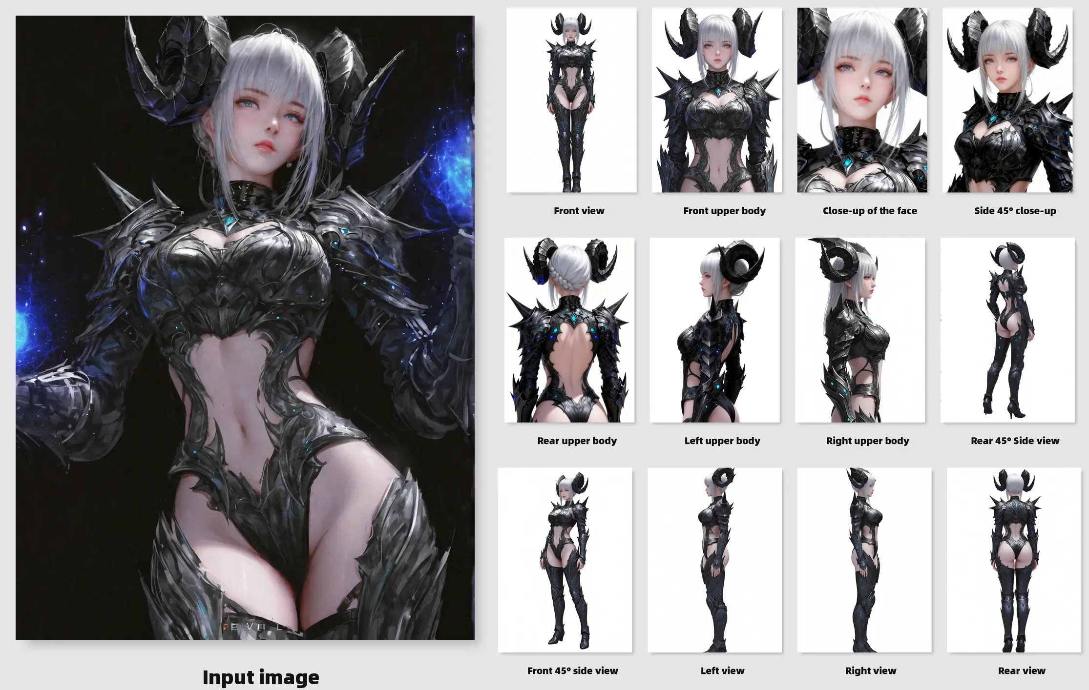 One-click multi-view workflow for characters Qwen_image_edit_2511