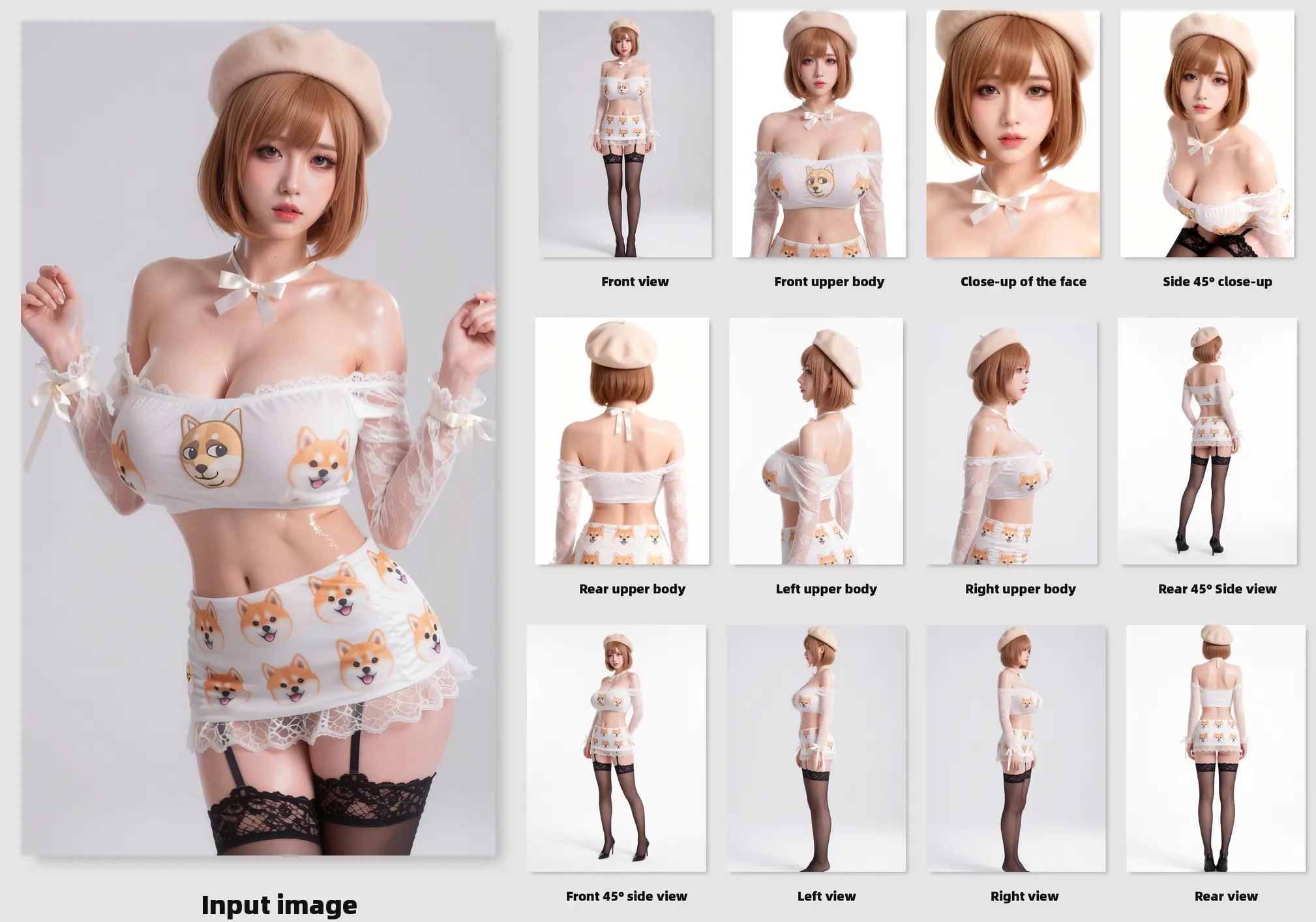 One-click multi-view workflow for characters Qwen_image_edit_2511
