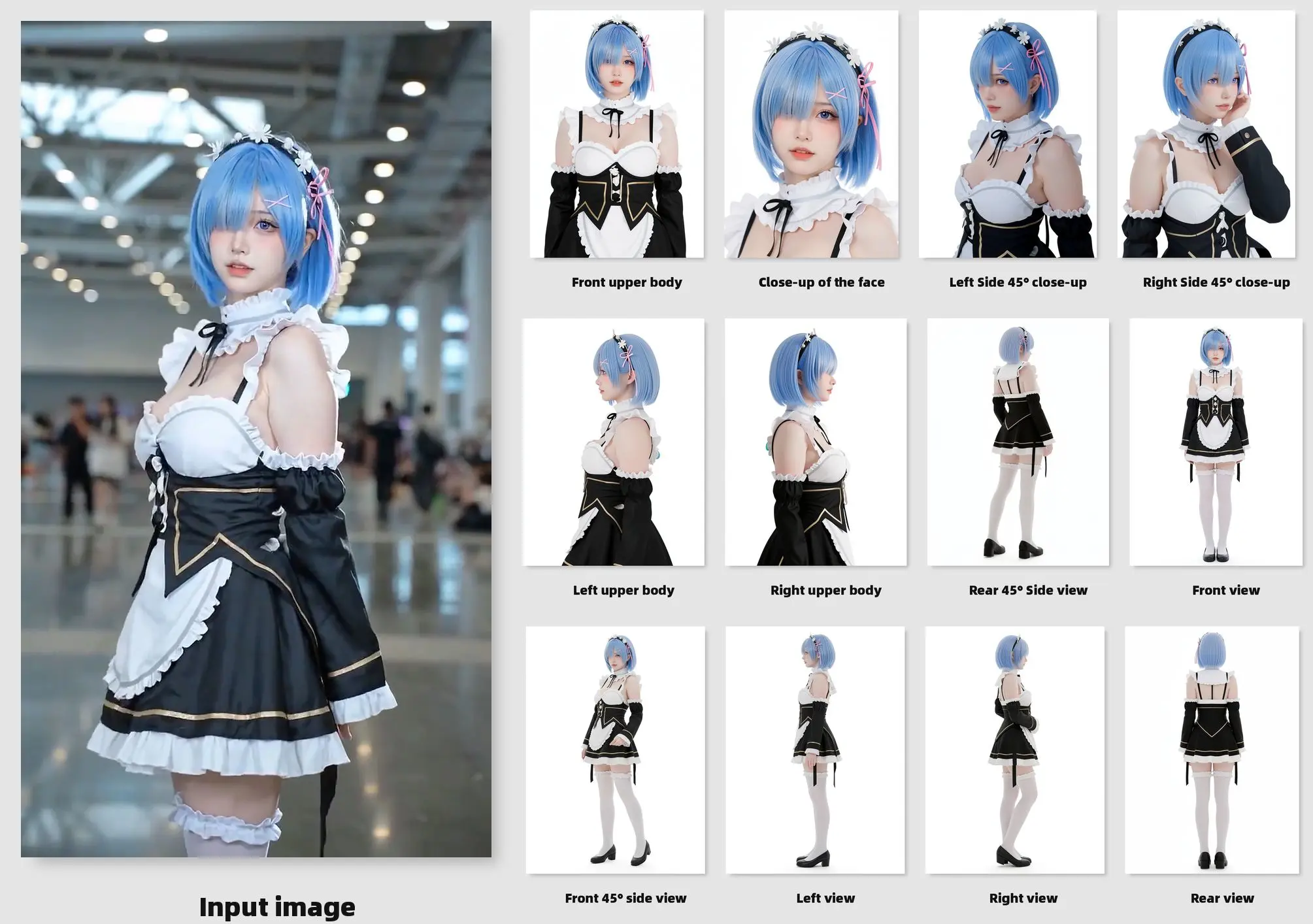 Flux2 Klein One-Click Multi-View Workflow for Characters (6G VRAM Available)