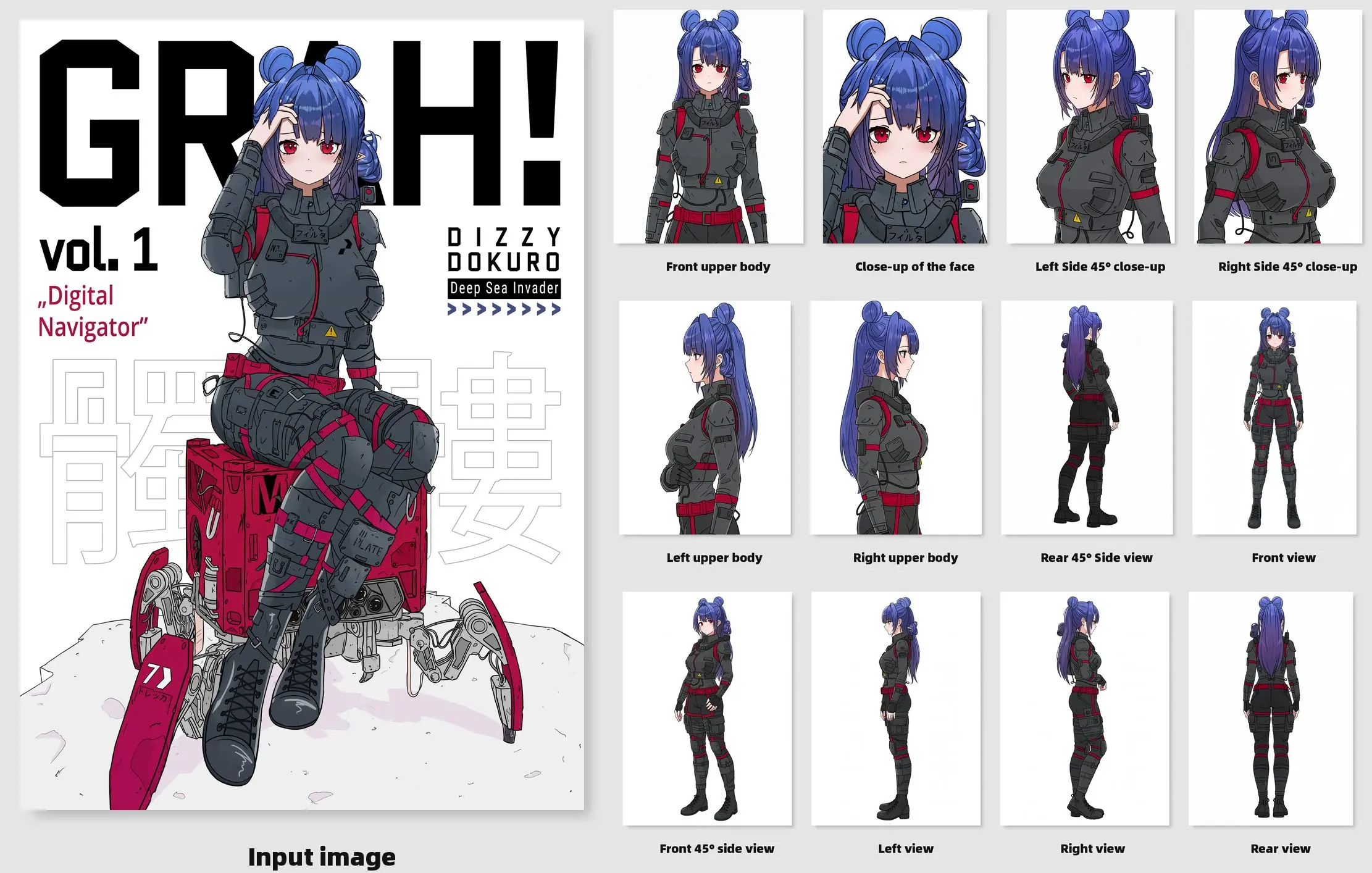 Flux2 Klein One-Click Multi-View Workflow for Characters (6G VRAM Available)