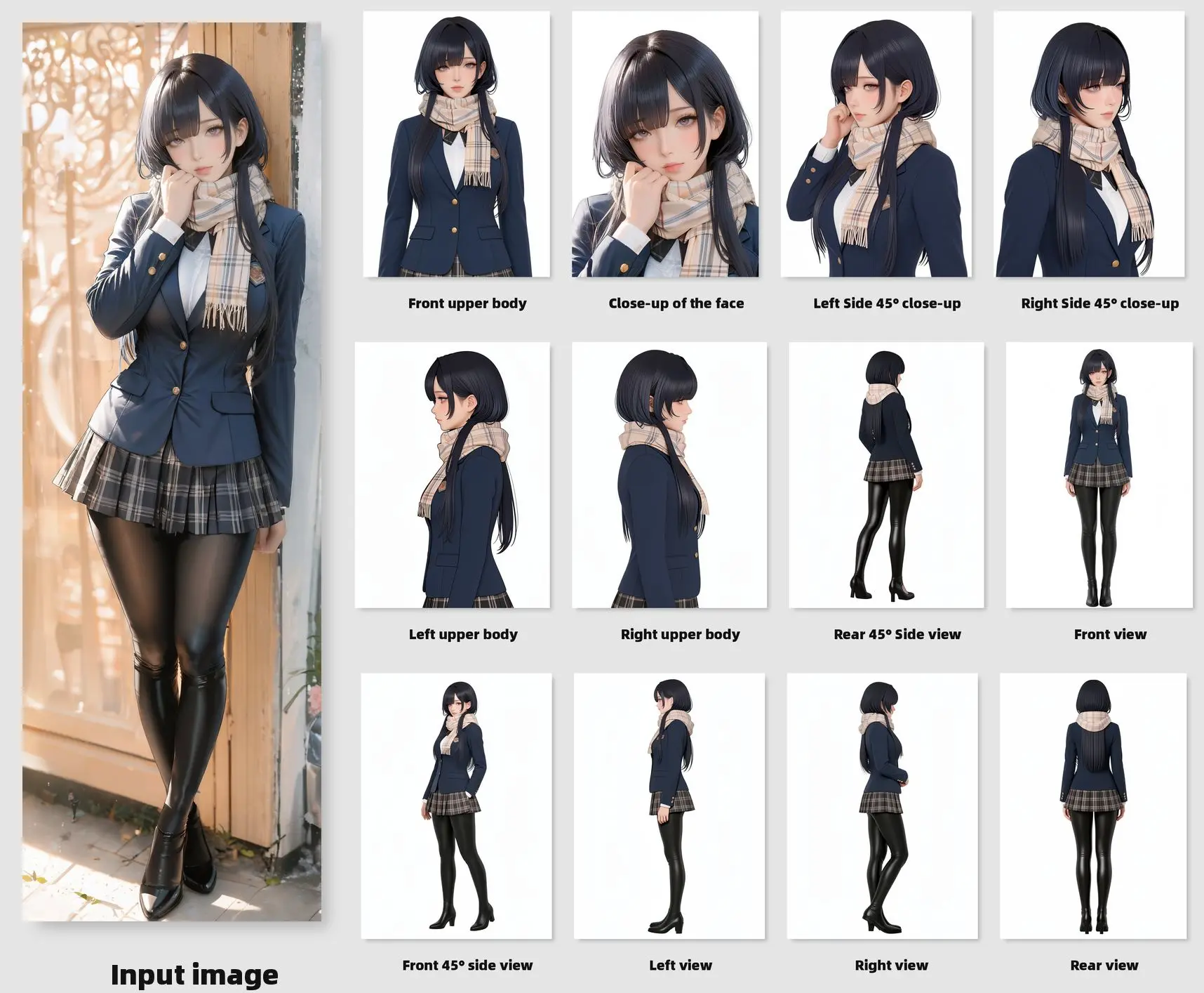 Flux2 Klein One-Click Multi-View Workflow for Characters (6G VRAM Available)