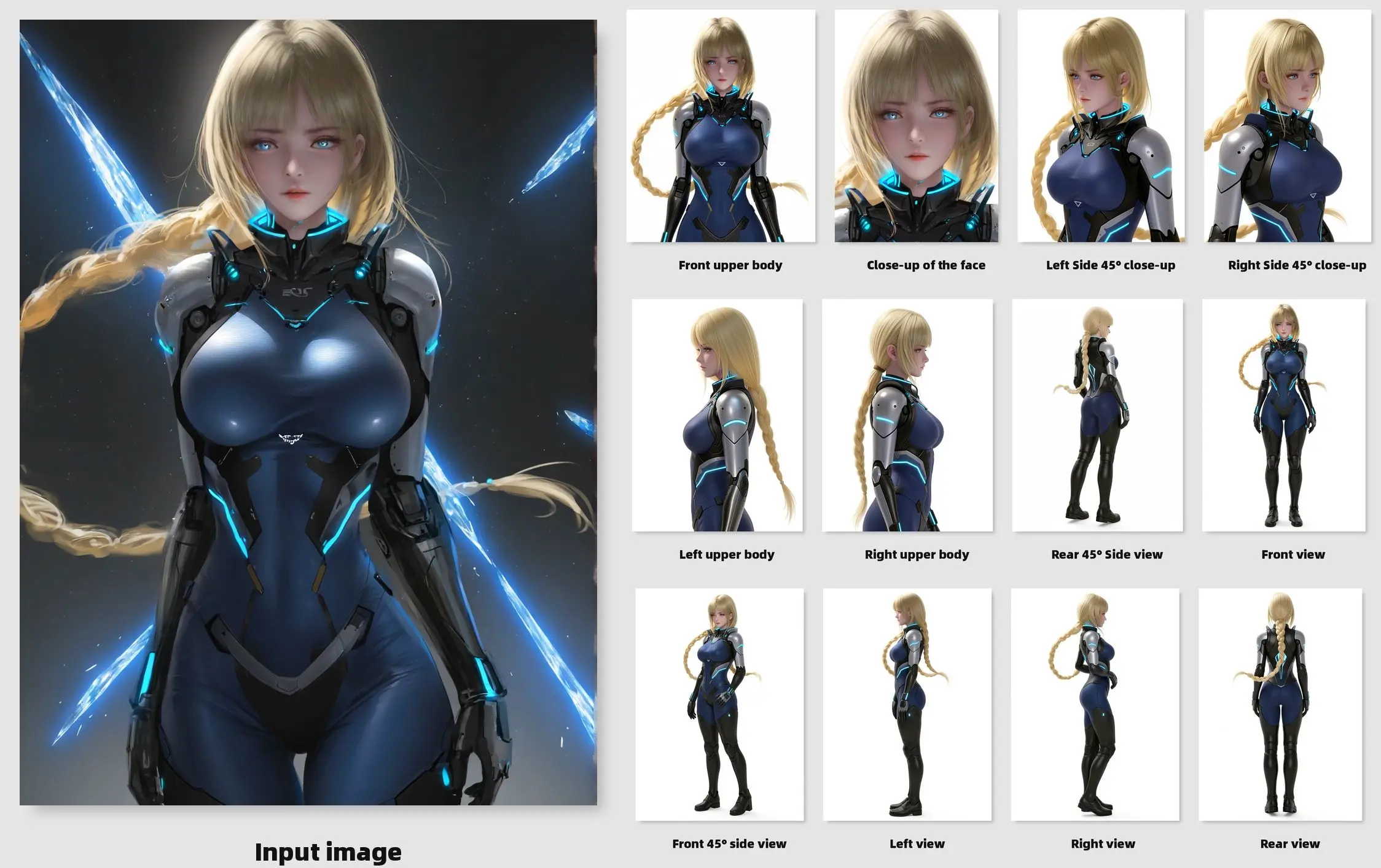 Flux2 Klein One-Click Multi-View Workflow for Characters (6G VRAM Available)