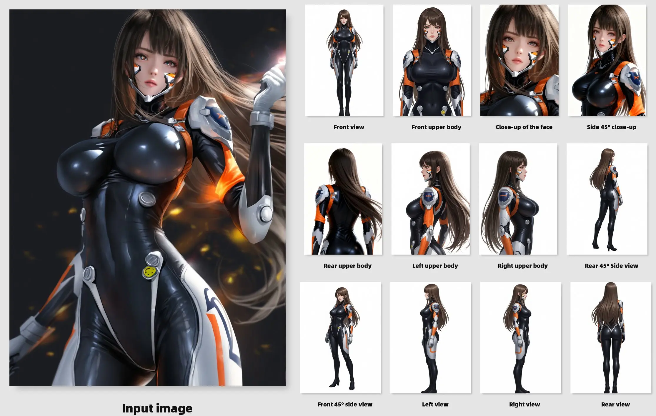 Qwen_edit_2511 Multi-view characters v1.5 Generate separately