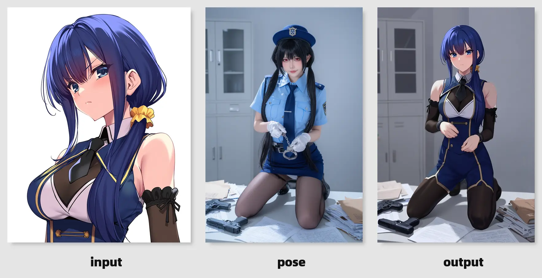 Scene character replacement Low configuration friendly