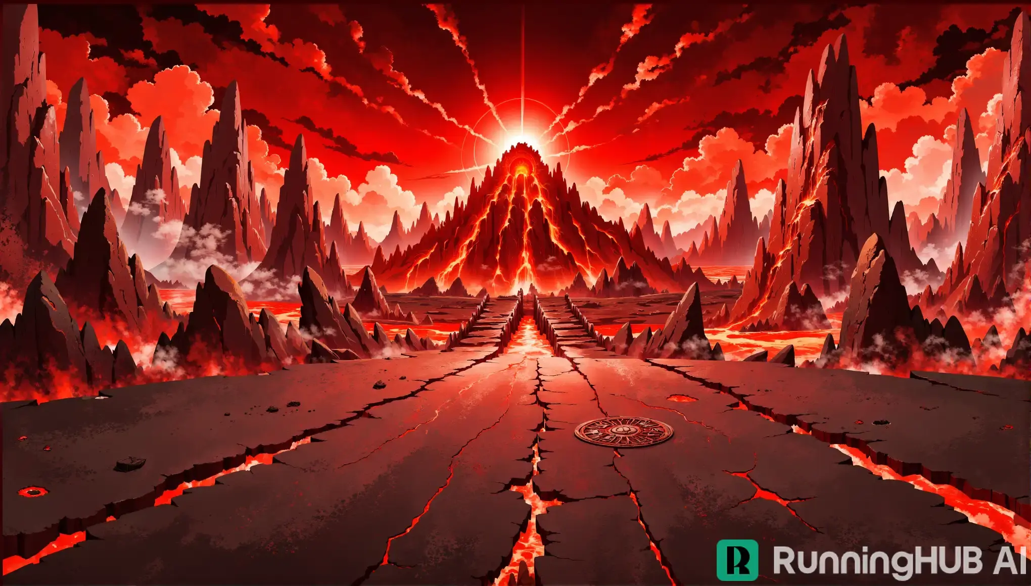 Flux silly anime fantasy immortal background image