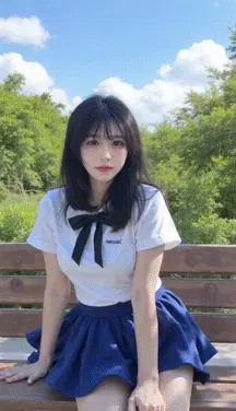 Beauty Flying AI Video Generation = AiJuXi