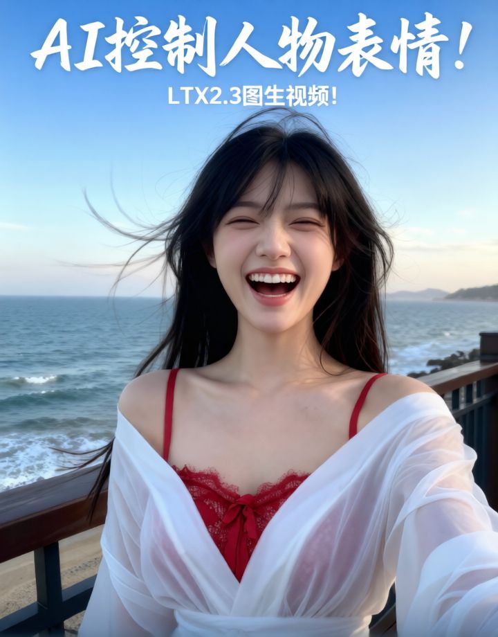 AI controls character expressions! LTX2.3 generates videos from images! Bilibili Ai Ju Xi!