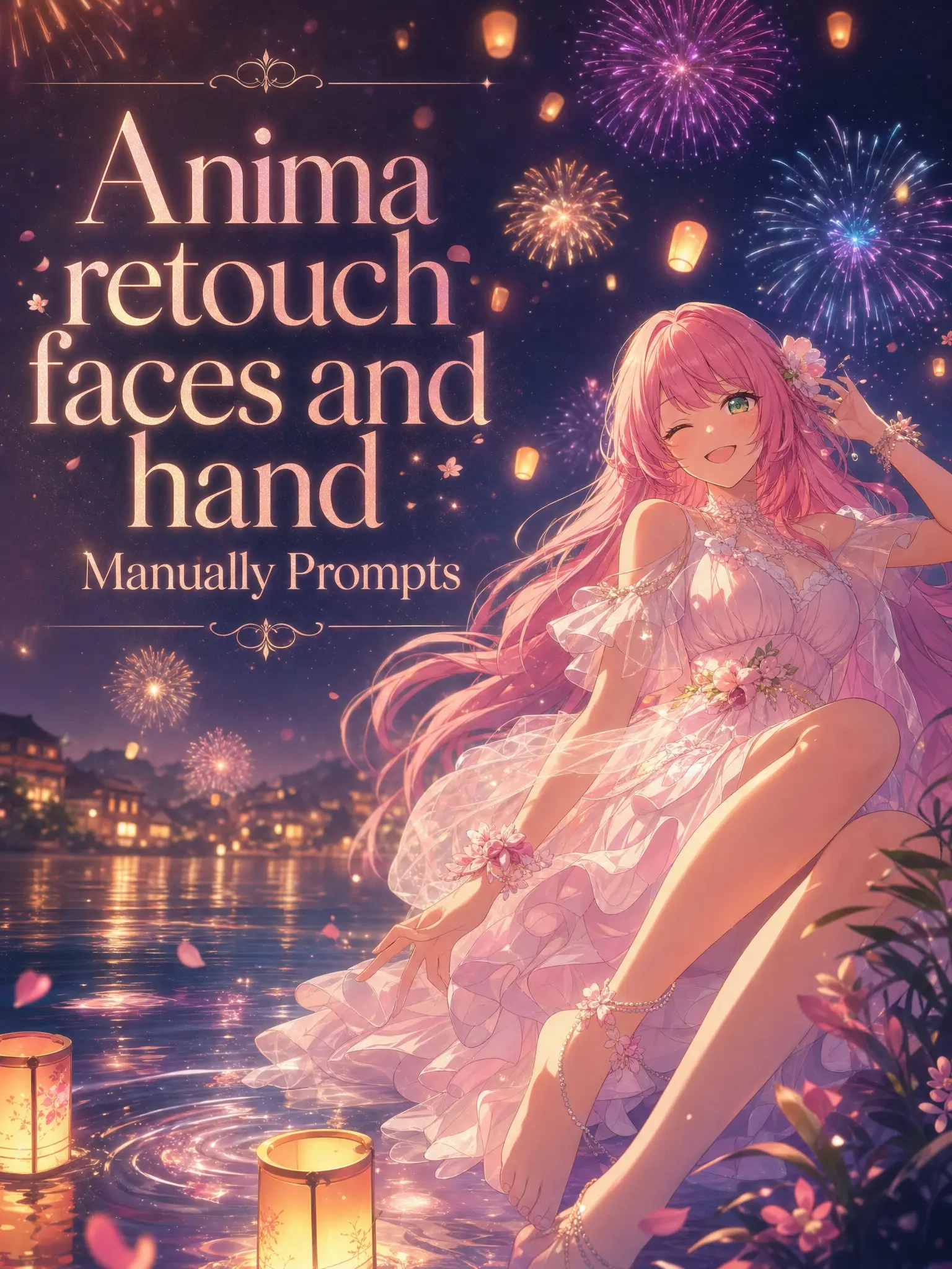Anima retouch faces and hand - Manually Prompts