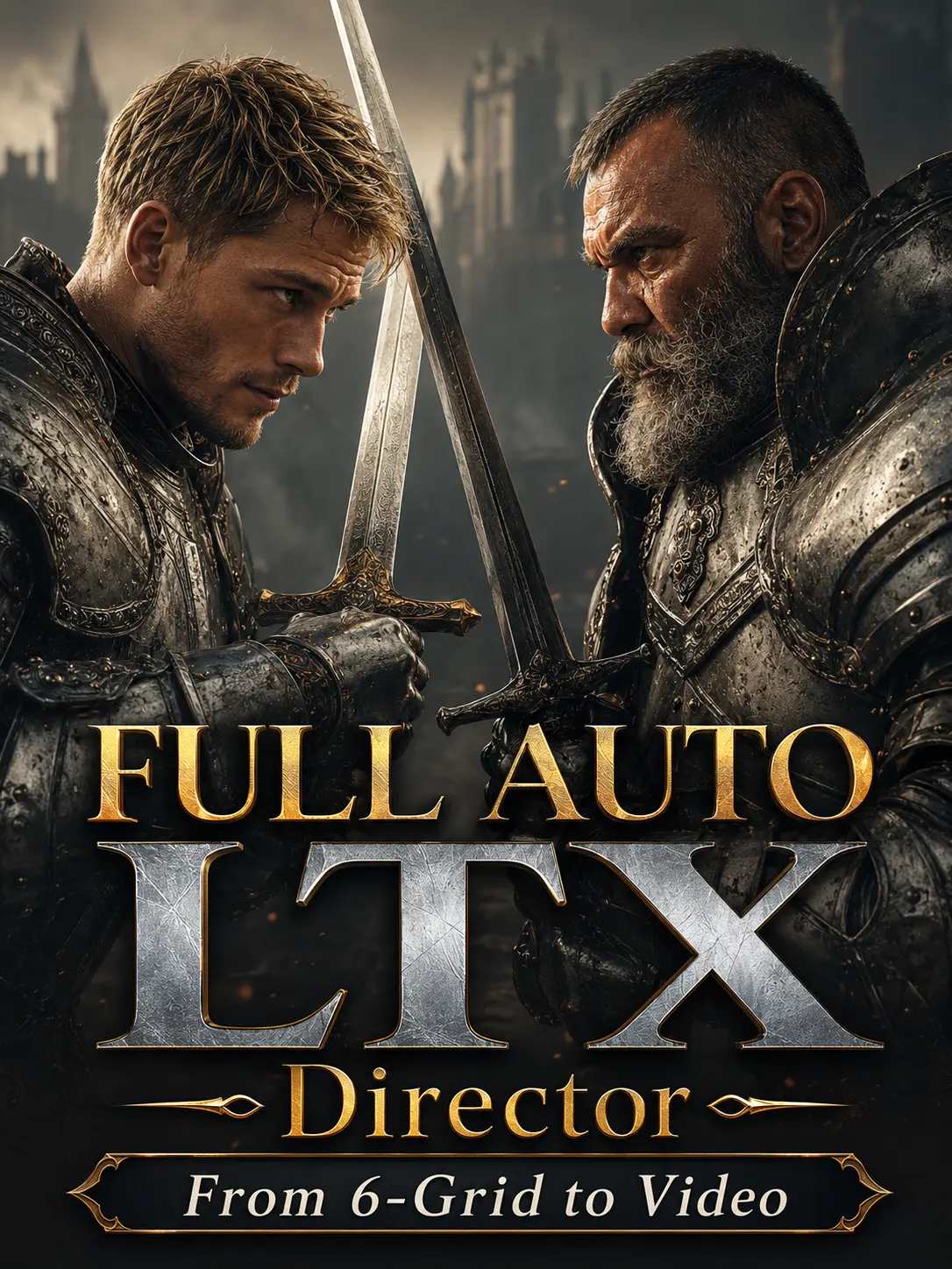 LTX 2.3 Fully Automatic Six-Panel Director