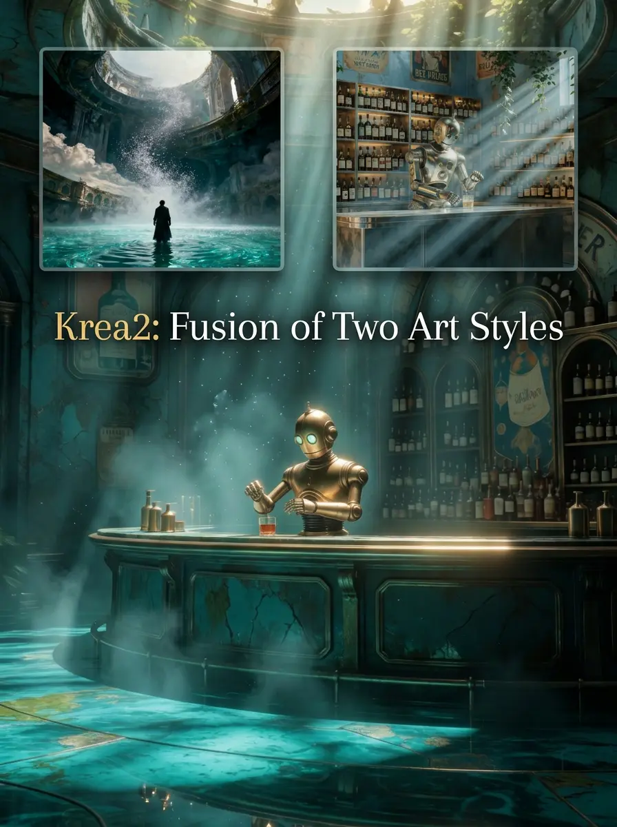 Krea2: Fusion of Two Art Styles