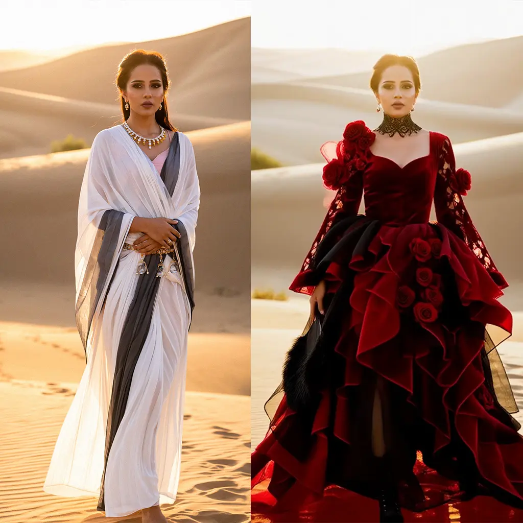 Wan2.2 6_Setps i2V Outfit Transformations