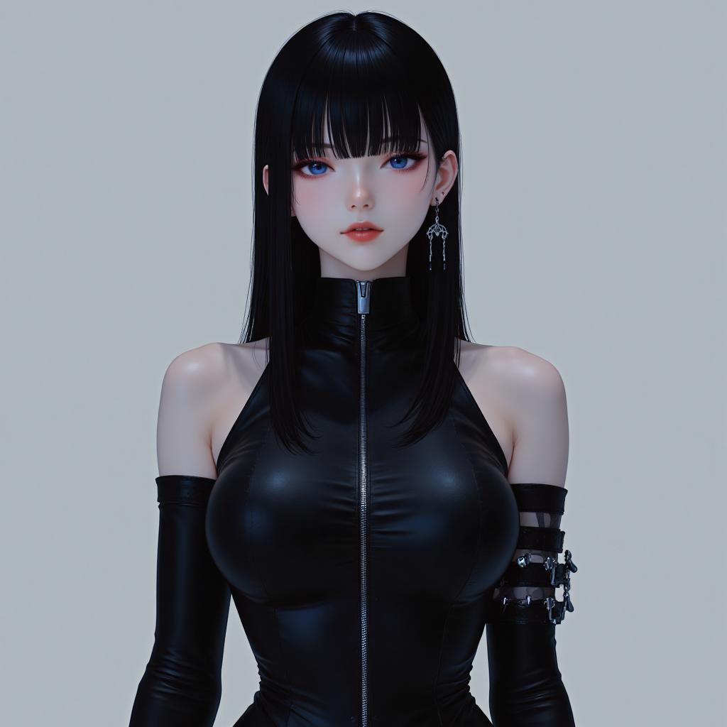 Hot-selling Gothic cheongsam girl