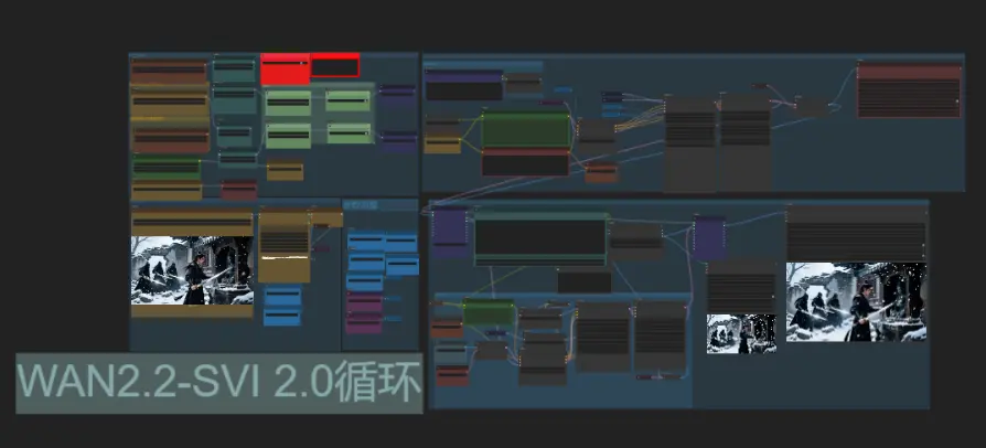 wan2.2 SVI PRO2.0 loop long video generation