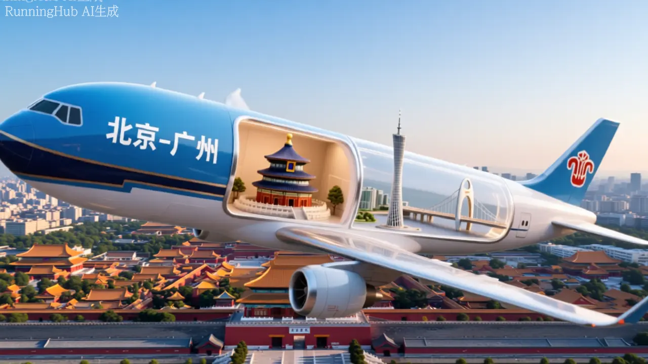Qwen Edit 2509 new tourist airplane