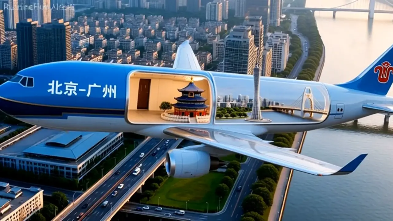 Qwen Edit 2509 new tourist airplane