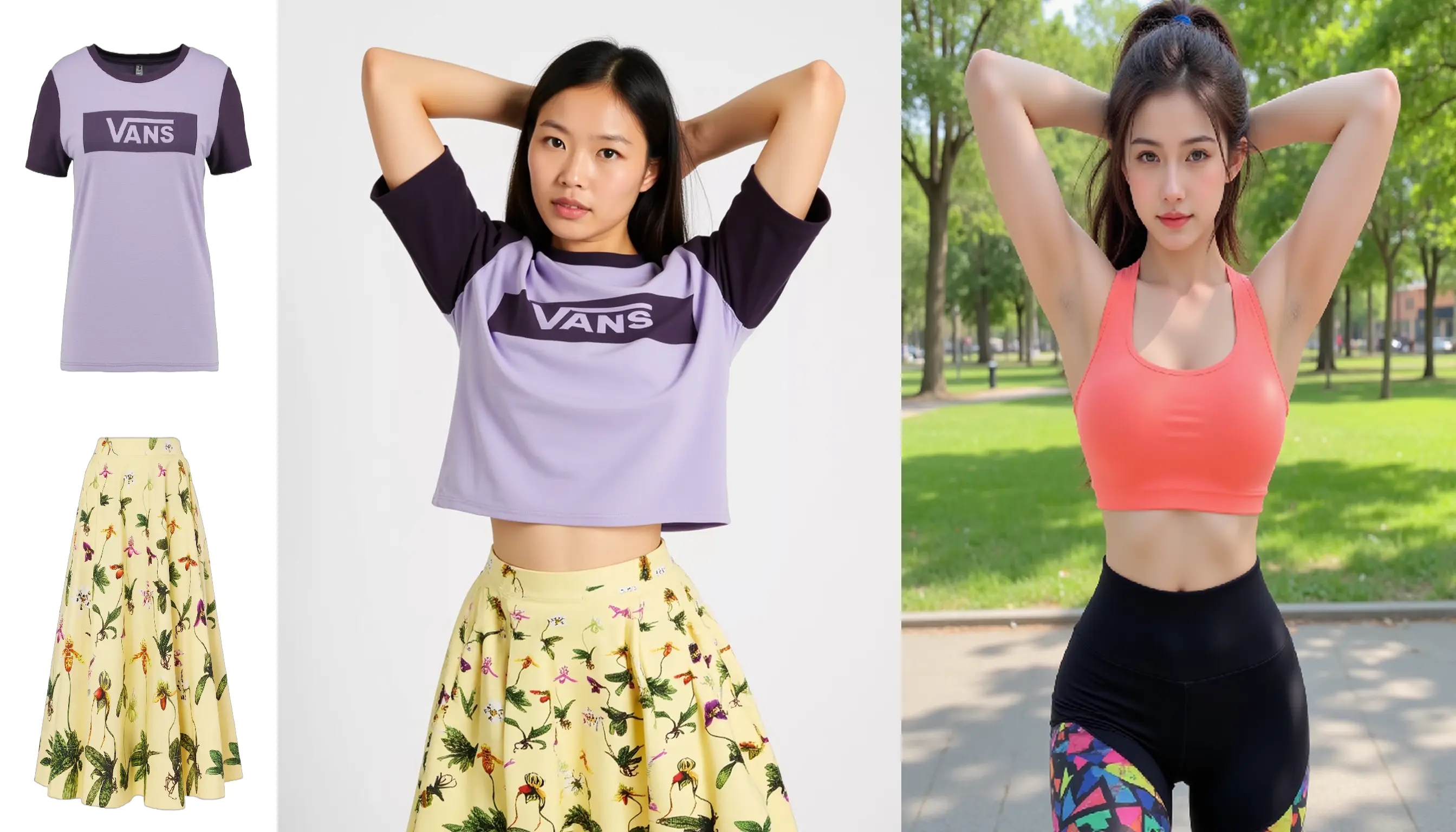 The most comprehensive case | Consistent Clothing Transfer Flux Edition DreamFit