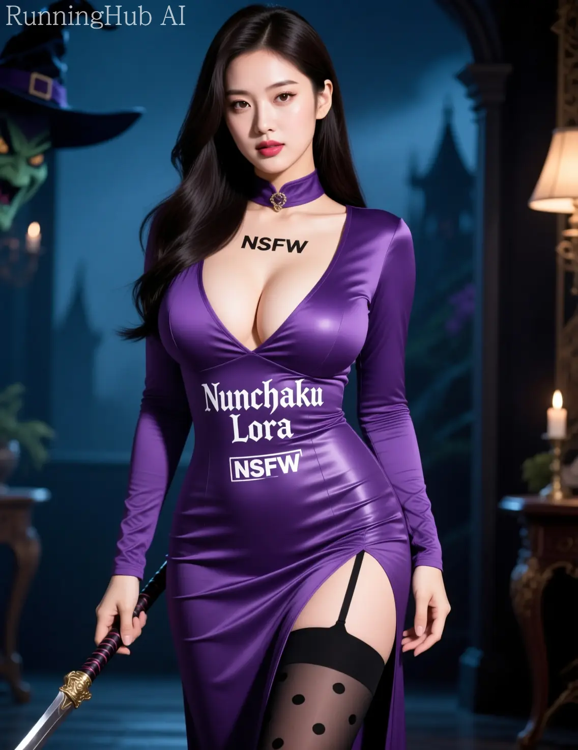 Nunchaku Qwen Edit + lora(N-SFW)
