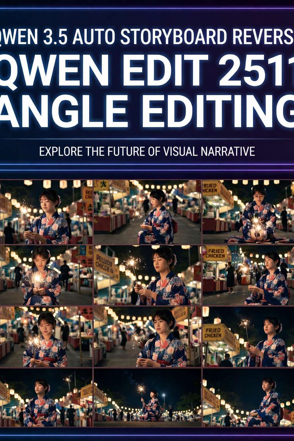 Multi camera storyboarding by Qwen Edit 2511 + qwen3.5