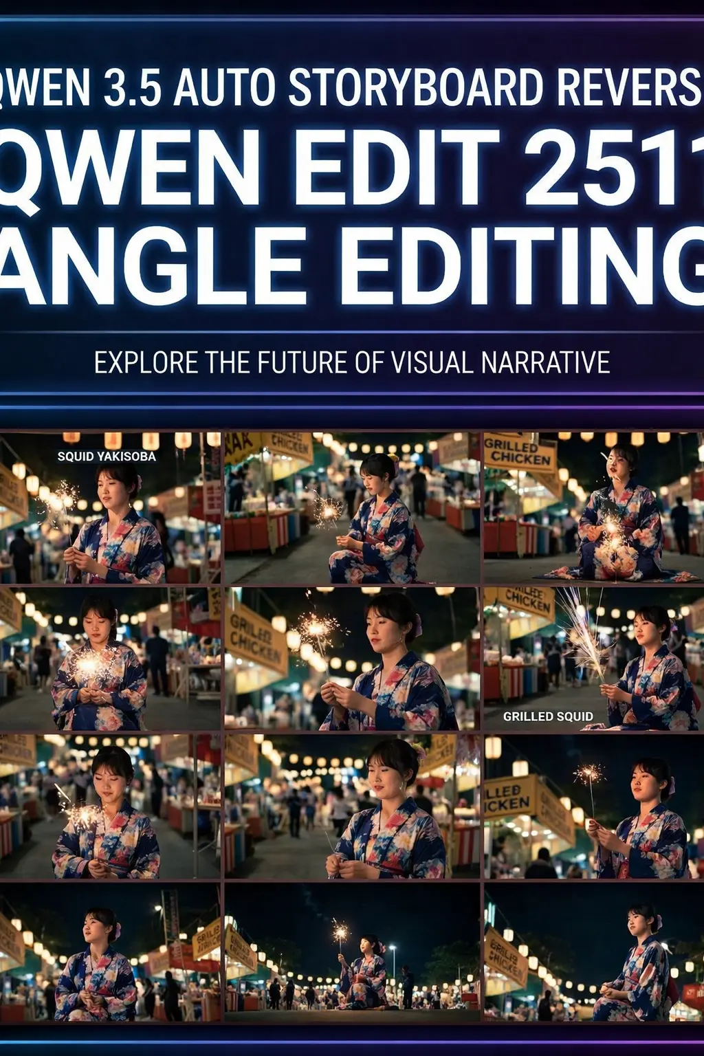 Multi camera storyboarding by Qwen Edit 2511 + qwen3.5