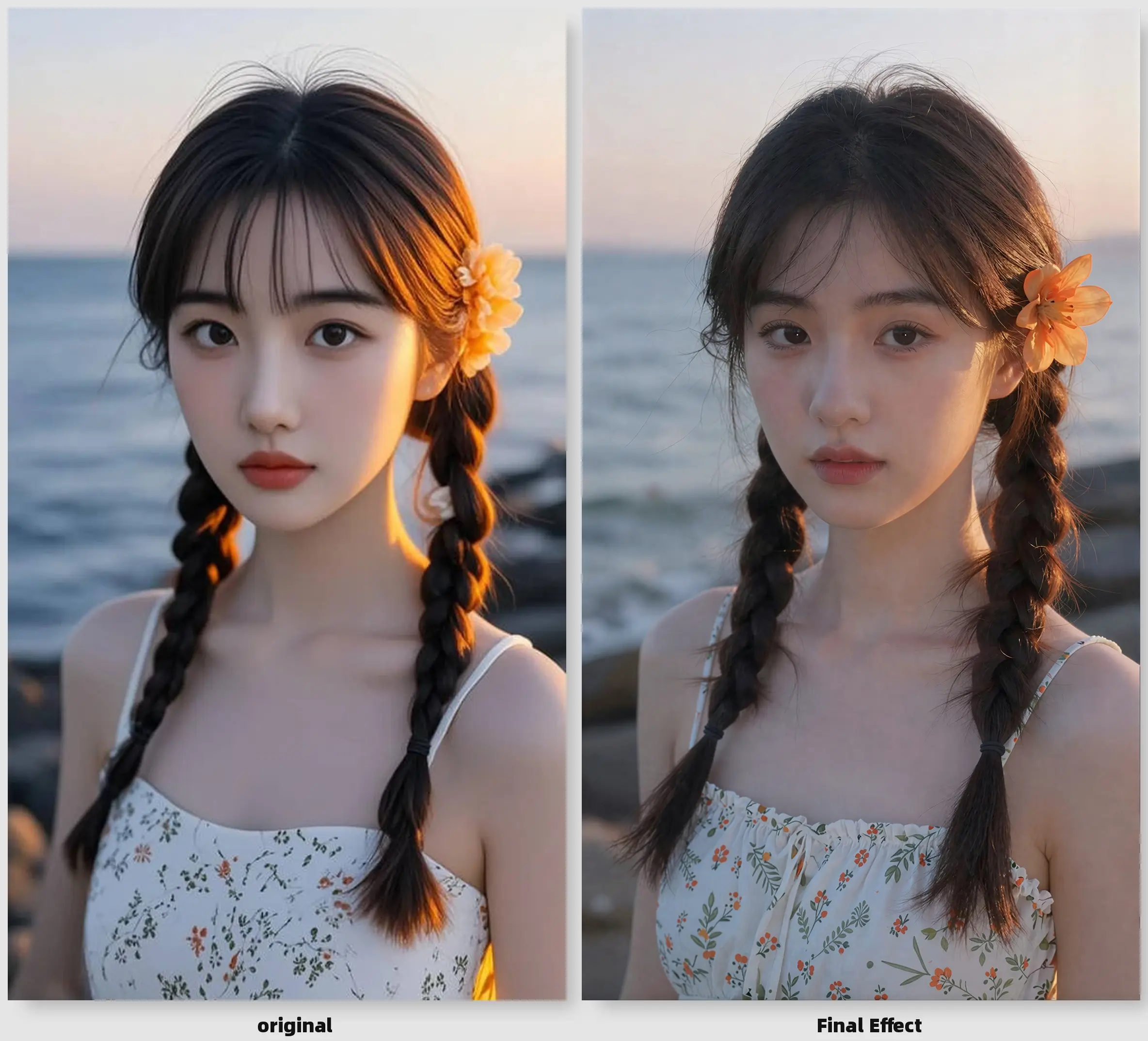 Image removal AI workflow: Z_image reverse wash and redraw SeedVR enlargement comparison workflow Bilibili UP @CuriousStroll