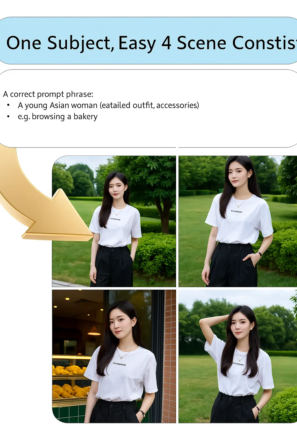 QY5 Scenario Styling Four-Act Play (Wan2.2) Diverse and Varied, E-commerce, Models, Clothing, Character Consistency High-definition Zoom, Universal Migration