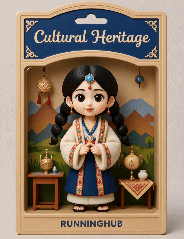 Cartoon 3D Collectible Doll