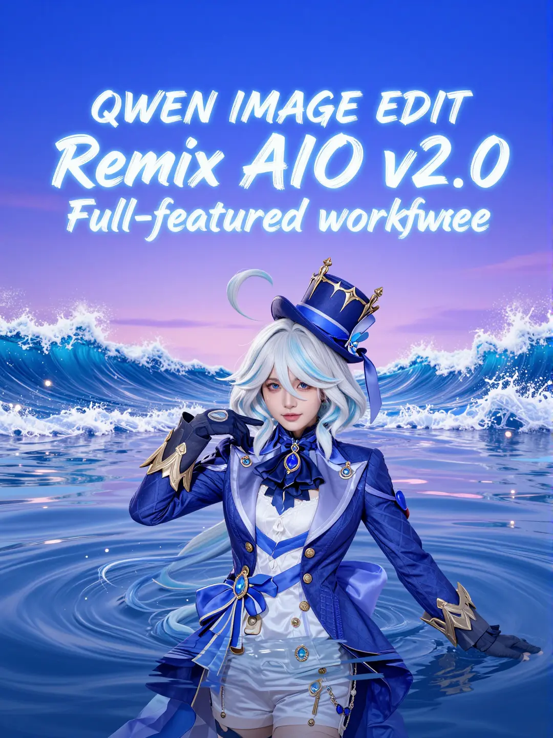 Qwen Image Editt Remix AIO v2.0 Full Function Workflow Collection By: Fat Monkey