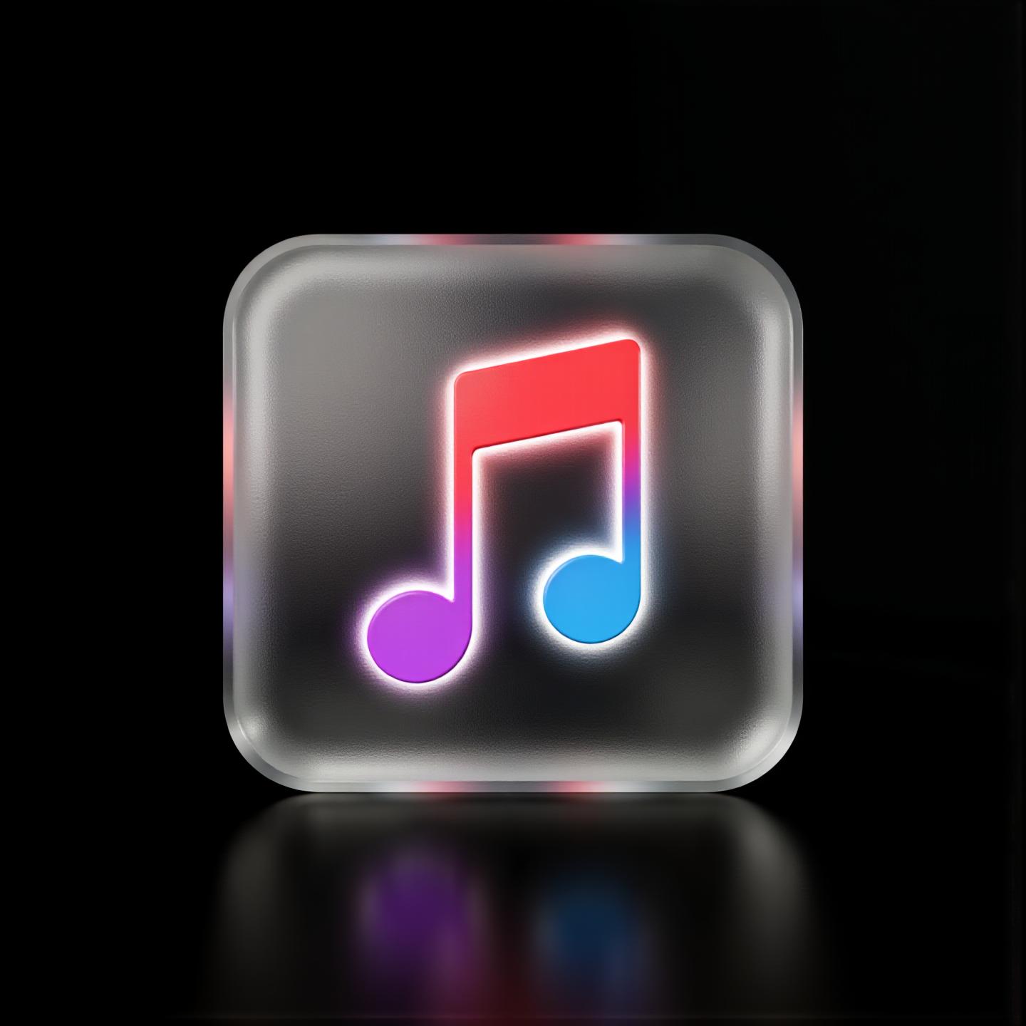 Finch Design · Apple Aesthetic Frosted Glass APP Icon
