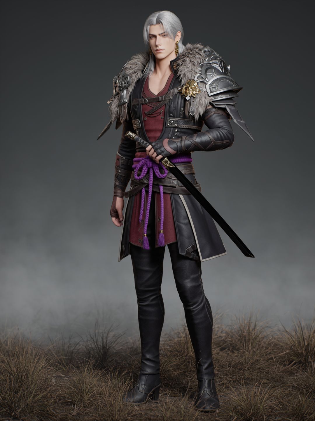 CG Fantasy Character Design