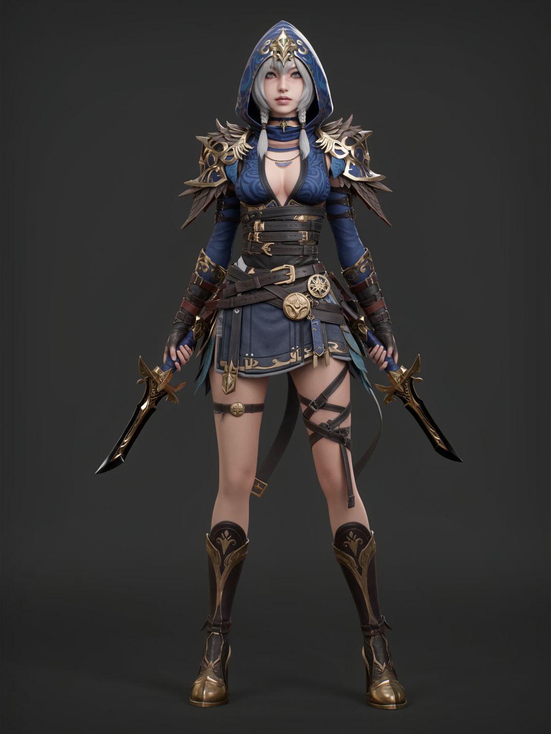 CG Fantasy Character Design