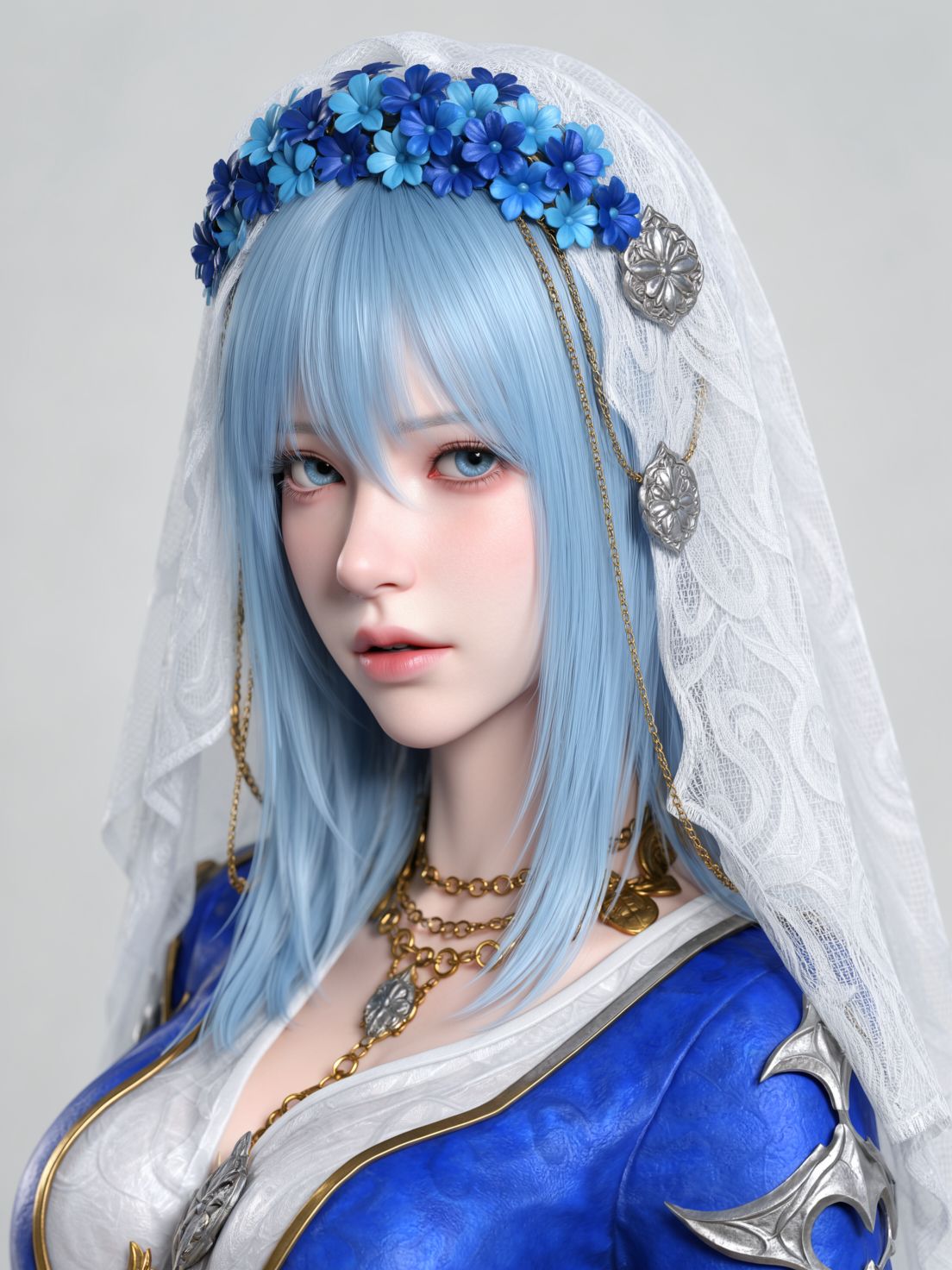 CG脸模(CG Face Model)