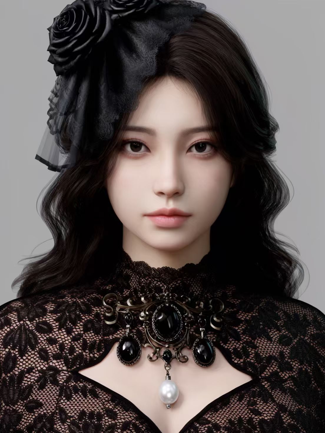 CG脸模(CG Face Model)