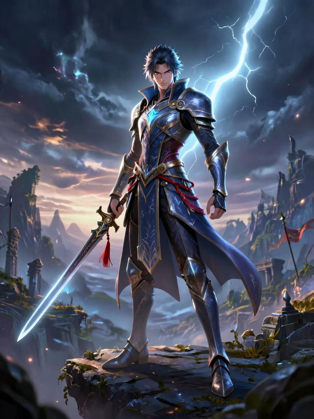 QWEN 2512 Game Character